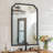 Modern Rounded Corner Rectangle Bathroom Vanity Mirror for Over Sink Framed French Cleat Mounted Wall Mirror-55255406-57368439-62790984