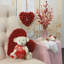 Couronne de bois rose 11,5 po