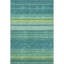 Tapis bleu sarcelle lavable à la machine Premium Prisco-2079174598