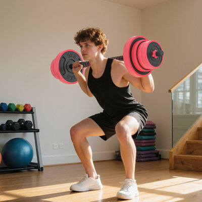 88lbs 4-in-1 Weight Dumbbell Set