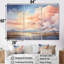 Fantaisie, ciel, paysage, minimalisme I, ensemble d'art mural-107745158-107745160