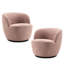 Fauteuil demi-tonneau pivotant Nen Boucle-2062154082