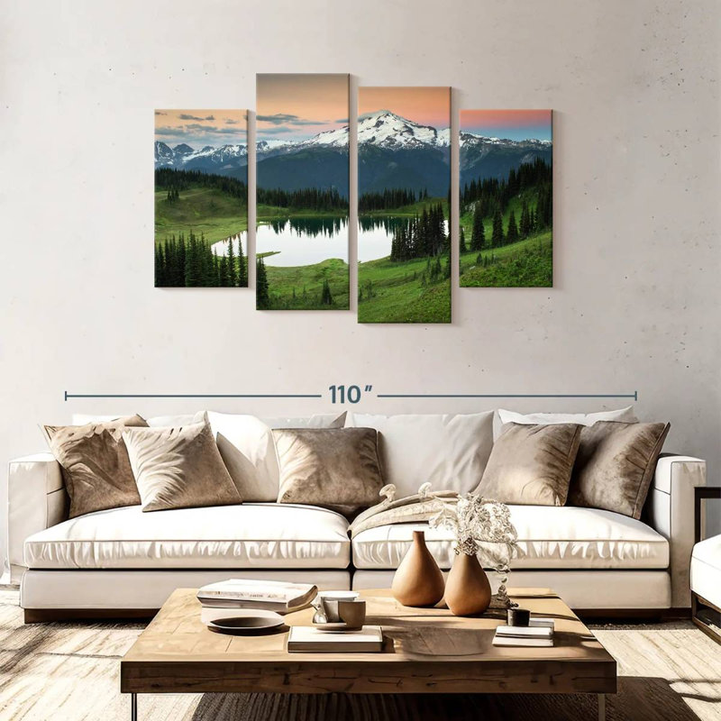 Alvord Image Lake, 48" H x 75" W