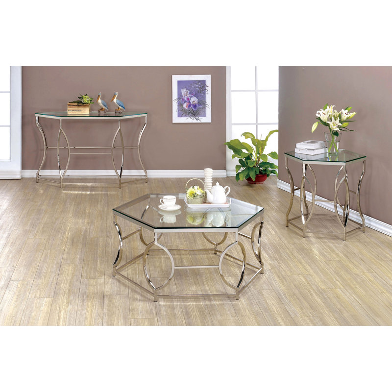 Ensemble de tables basses 3 pièces Frostia