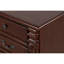 Commode 6 tiroirs Lyndon, cerise