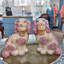 Porcelain Staffordshire Dog Figurines Pair-1729183288