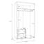 2 Door Manufactured Wood Wardrobe