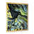 Impression dorée sur toile encadrée