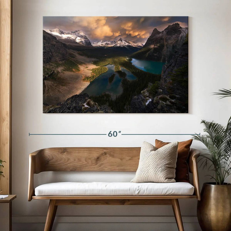 Vast Rocky Mountains, H 34 po x l 51 po