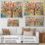 Arbre abstrait coloré 3 - Art mural africain-1764328266-1764328271