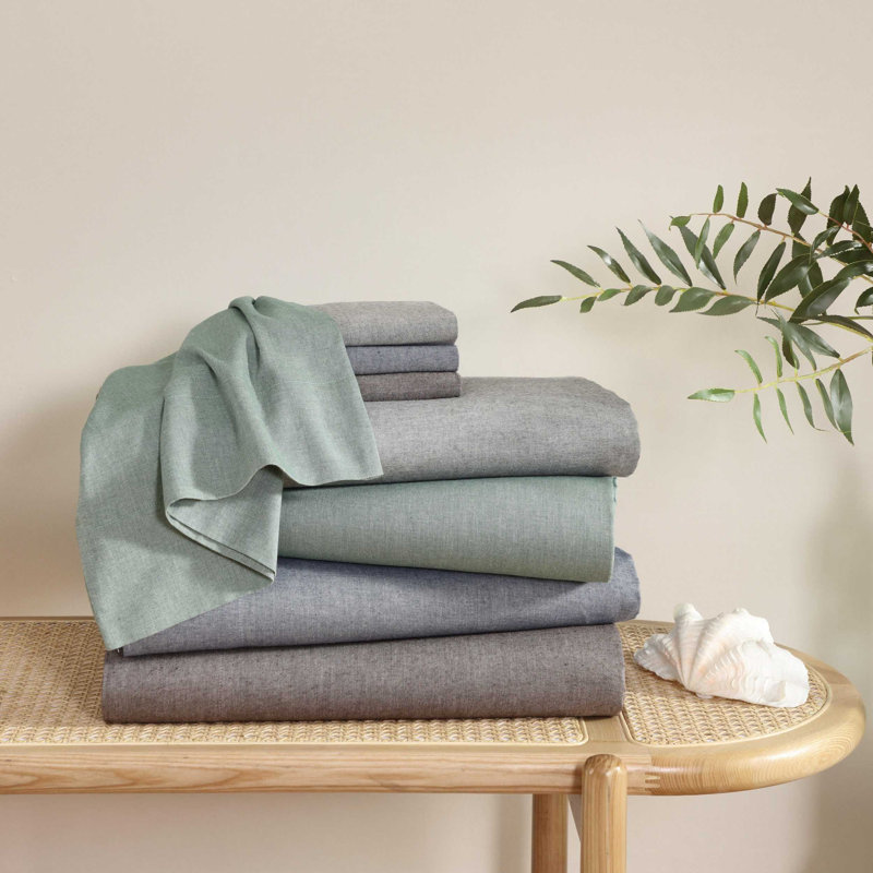 Paradise Sheet Set, Brown, Queen Sheet Set