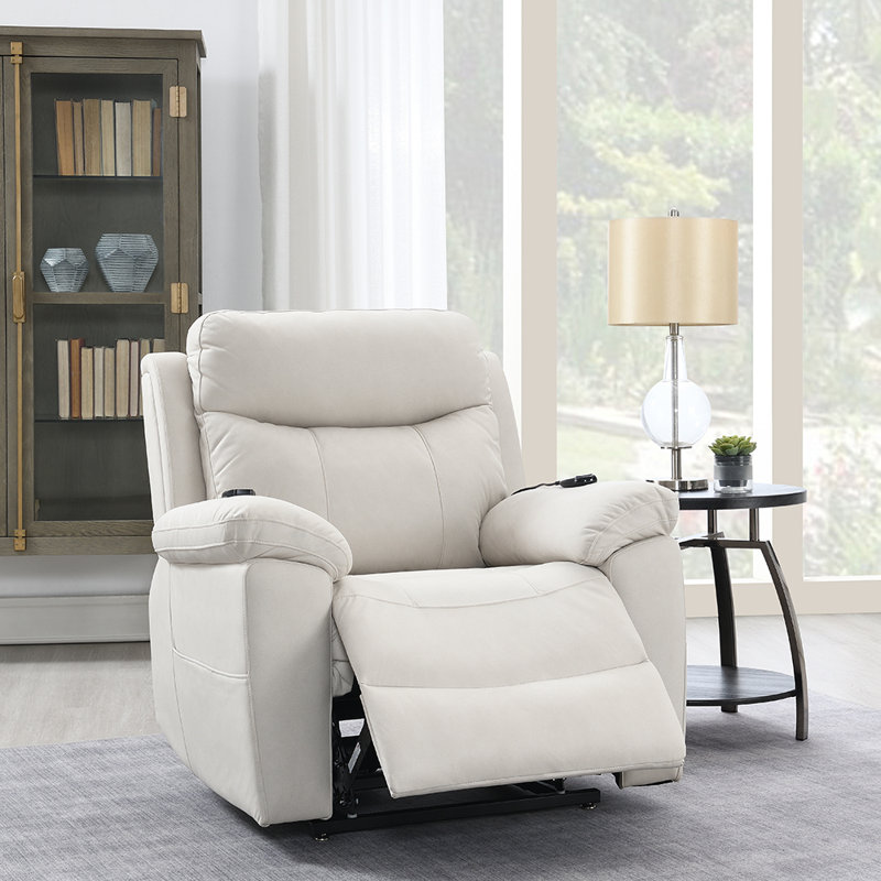 Fauteuil inclinable électrique Toby, Beige