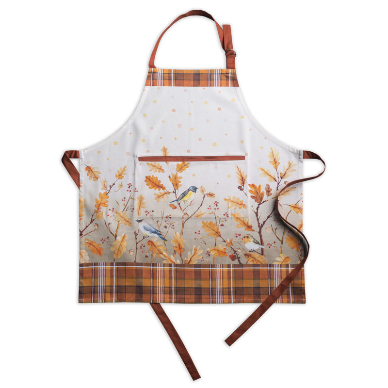 Tablier 100% coton Maison d'Hermine - 27,5 po x 31,5 po