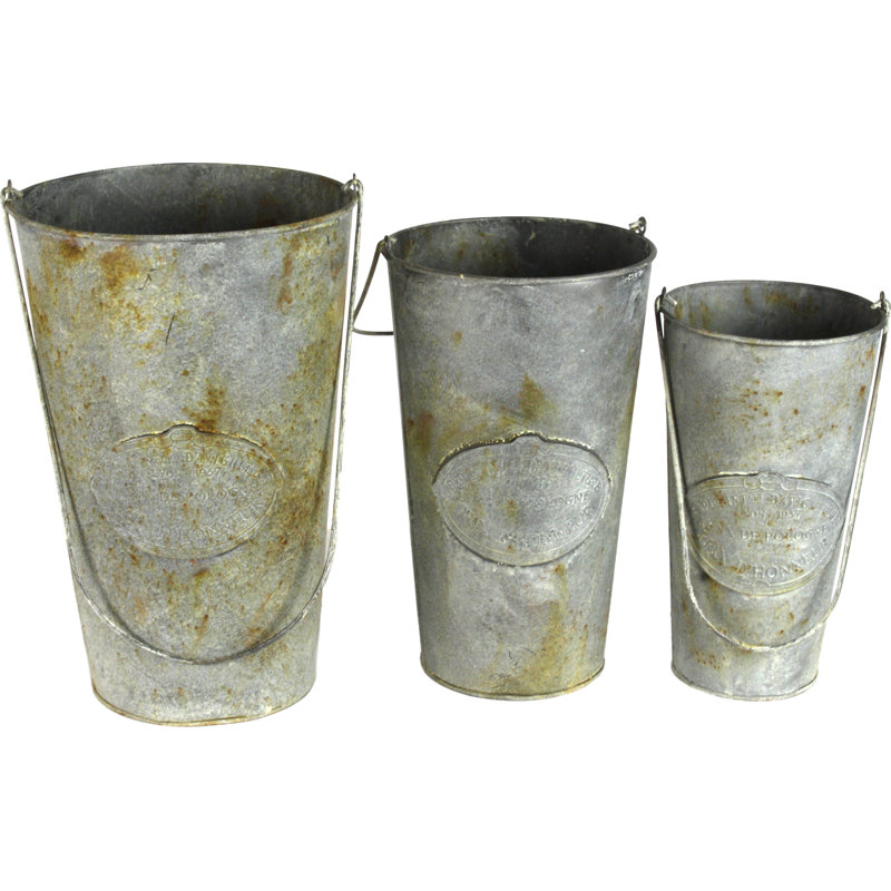 Metal Decorative Bin Set
