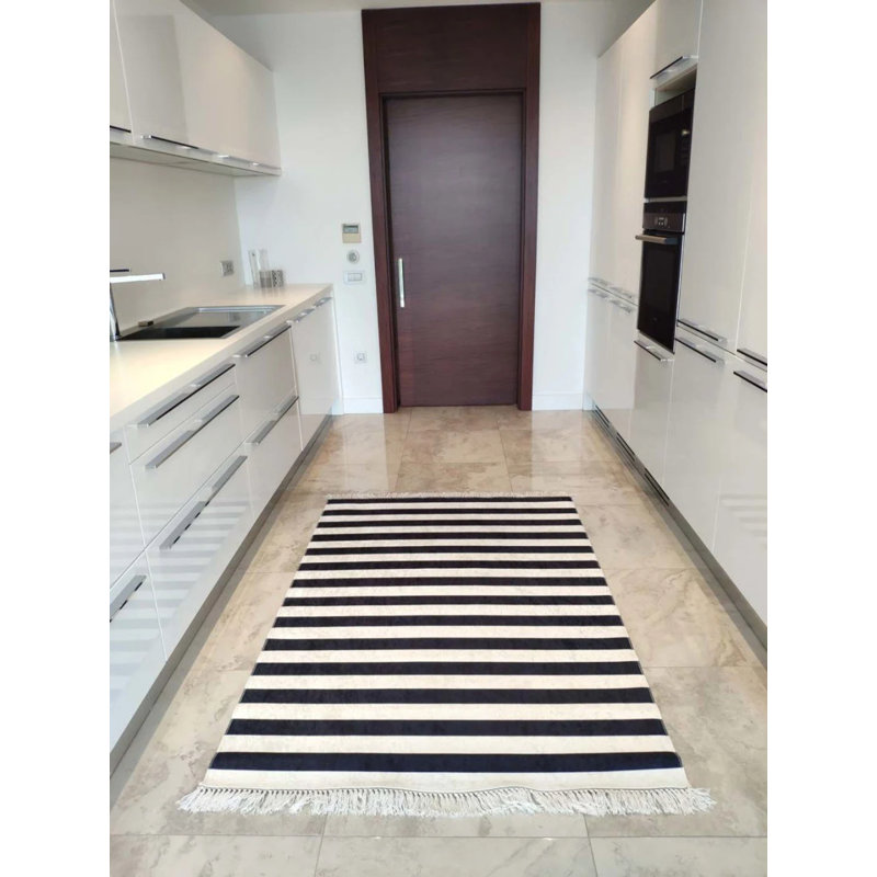 Tapis Masanao avec envers antidérapant, Tapis de couloir 2 pi 7 po x 5 pi 11 po