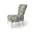 Chaise d'appoint rembourrée Ivory Coastal Blossoms