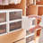 3 Pair Stackable Shoe Storage Cabinet