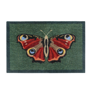 Nylon My Butterfly Kitchen Mat