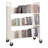 49.2'' H Book Cart with Wheels-100093467-100093468