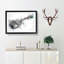 An Electric Guitar in Abstract - Picture Frame Painting Print-55682383-55682384