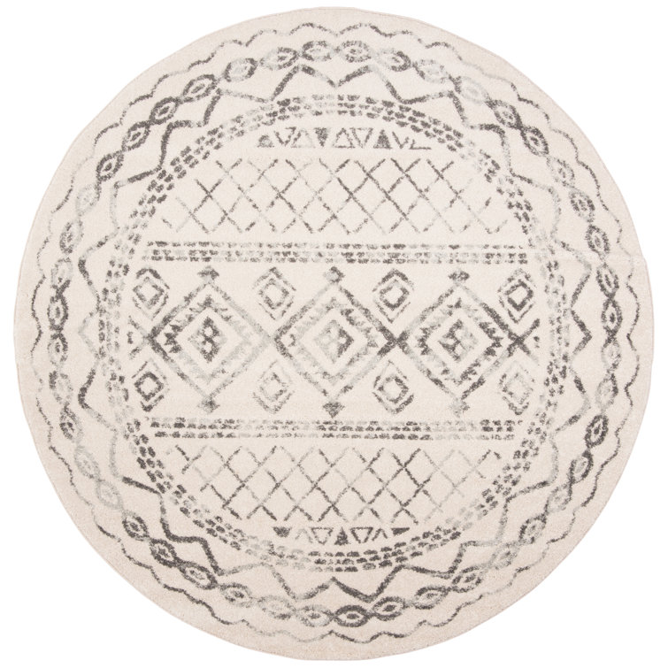 Canis Geometric Ivory/Grey Rug