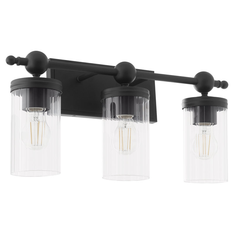 Meuble-lavabo 3 lumières LEE Boulevard, Matte Black