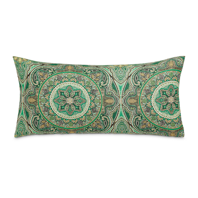 Feather Reversible Throw Pillow