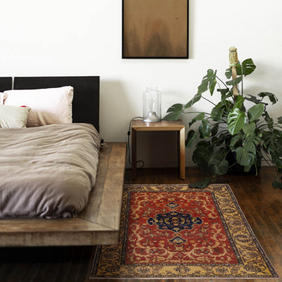 Anadol Red Rug 4'7" x 6'5"