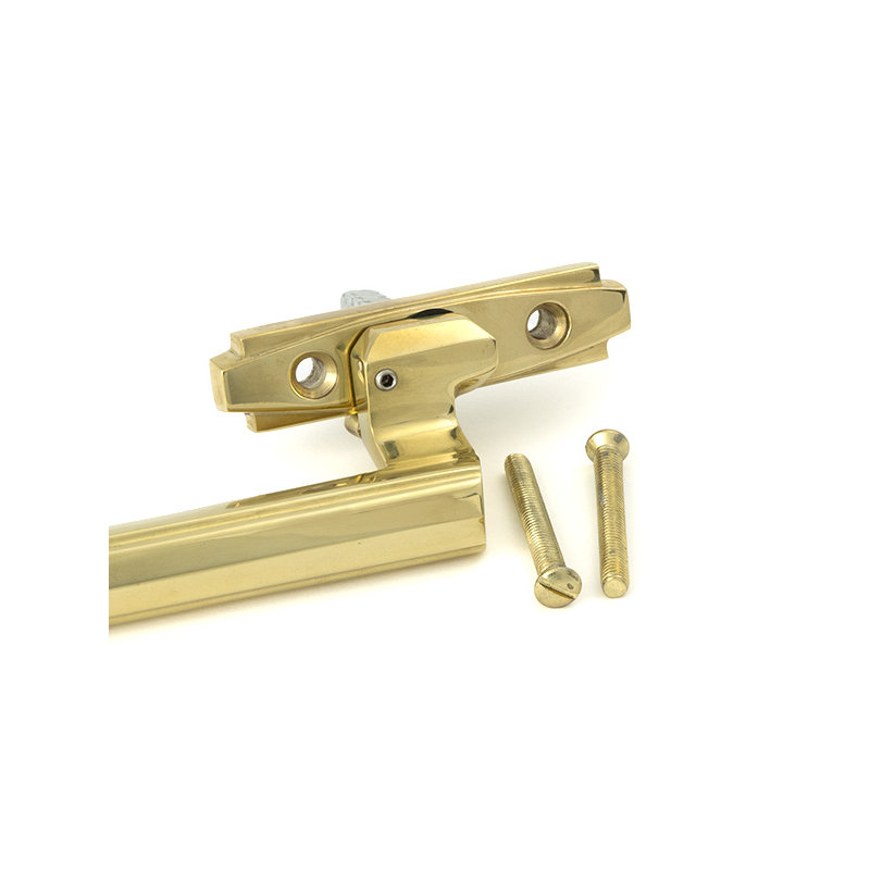 Art Deco Espag - RH, Polished Brass