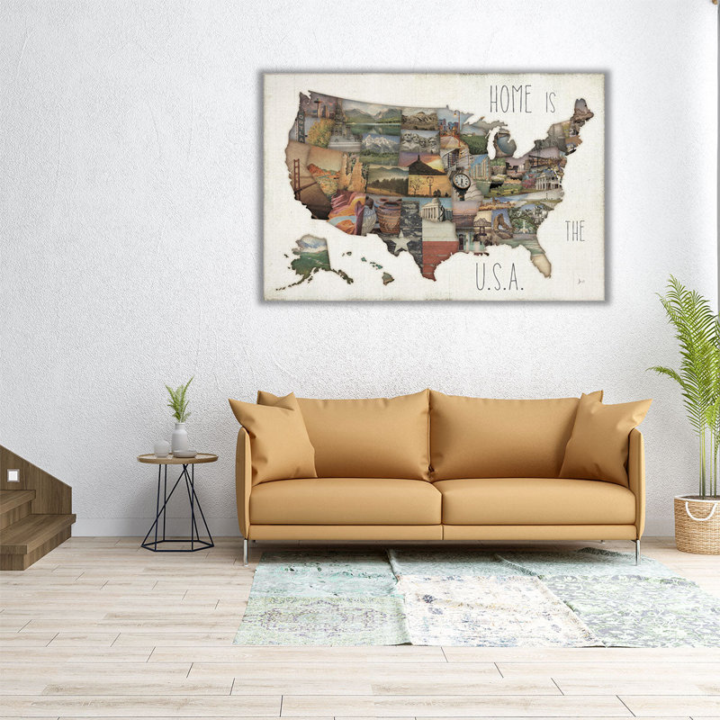 InstaStates IX - reproduction d'art sur toile, H 40 po x l 60 po