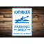 Panneau de signalisation en aluminium Kayaker-2039302235