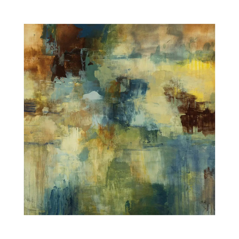 Skyliner II by Randy Hibberd - Wrapped Canvas Painting, 30.48 cm H x 30.48 cm W