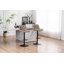 Swivel Bar Stools Modern Leather Upholstered Counter Stools for Kitchen Island, Adjustable Height Stools with Footrest for Home Bar-189897561