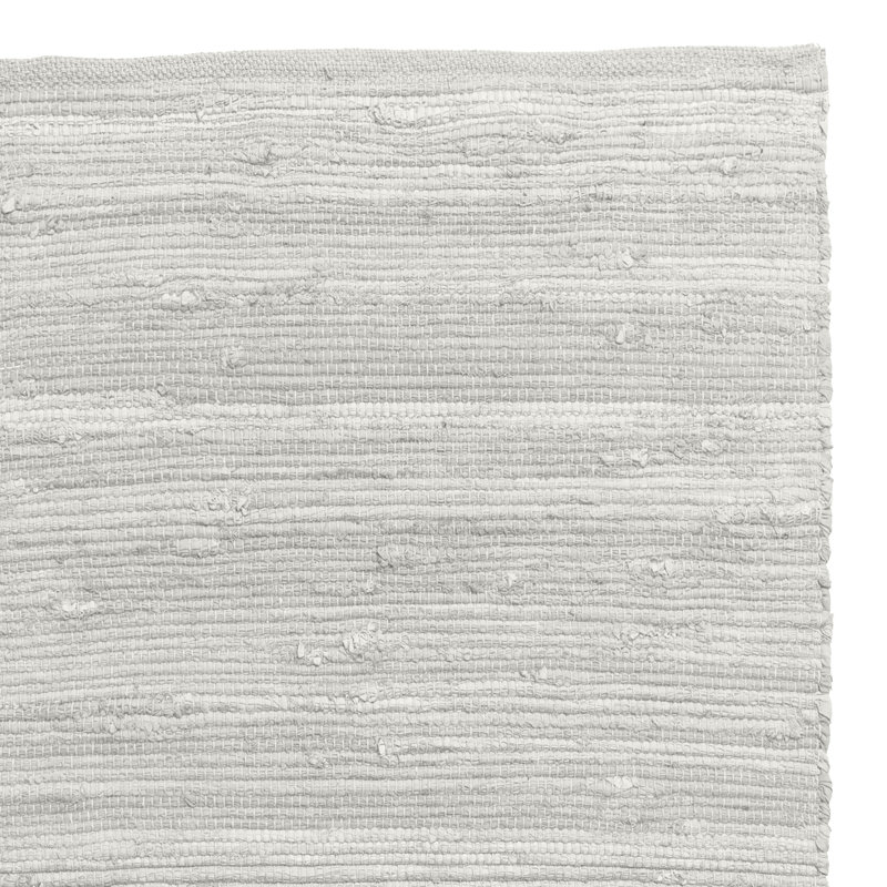 Tapis intérieur / extérieur beige en coton touffeté à la main Steinmetz, 5 pi x 7 pi 6 po