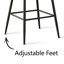 Tabouret de comptoir rembourré 26,5 po Jayden-1868711744