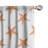 Starfish Geometric Semi-Sheer Rod Pocket Sliding Panel-45085172