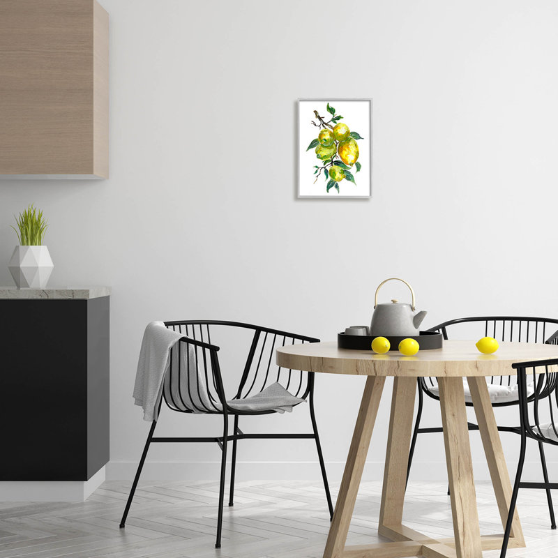 Citron, agrume, art giclée par Sebastian Grafmann, H 14 po x l 11 po x P 1,5 po, Estampe numérique Farmhouse