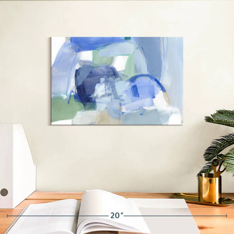 Avery Blue Formation II, 8" H x 12" W