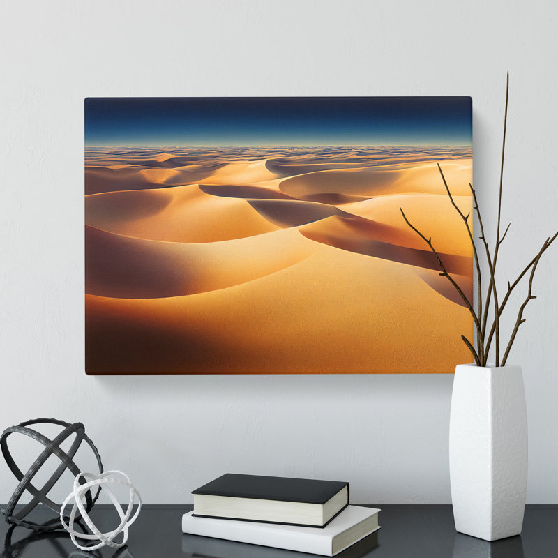 Fancy Desert - Wrapped Canvas Print, 50cm H x 76cm W x 3cm D