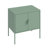Ava 24" Modern Stainless Steel Accent Cabinet with 2 Adjustable Shelves in Sage Green-1577528243