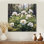 Glenesha, pivoines dans la forêt alpine III - pivoines, art mural