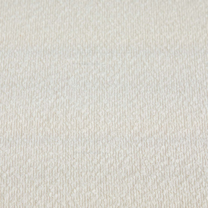 Banc de bout rembourré avec accoudoirs, Ivory, Natural