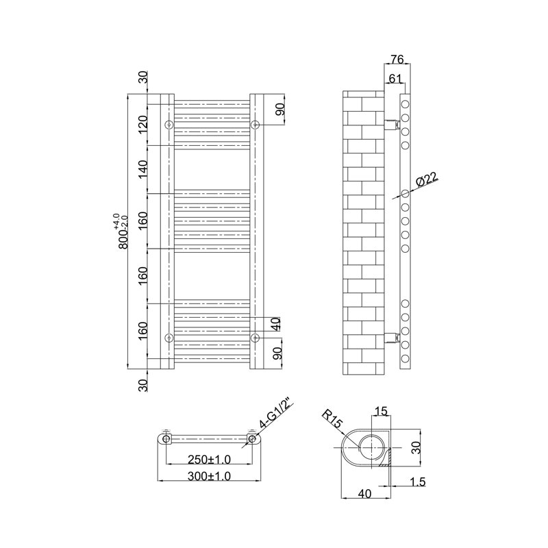 Vertical Designer Radiator