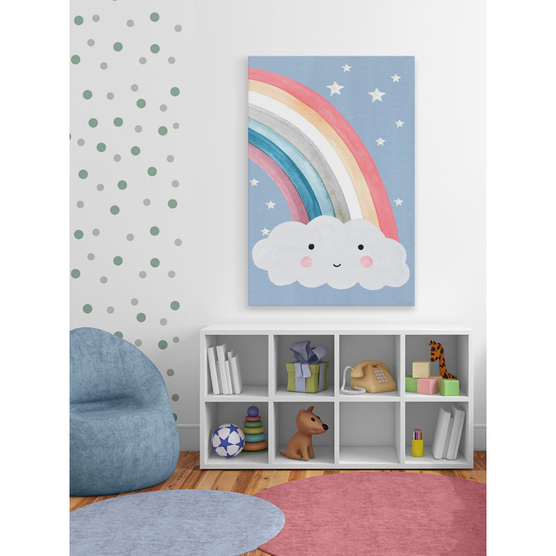 «Gast Rainbow Dreams», reproduction sur toile tendue, H 12 po x l 8 po x P 1,5 po