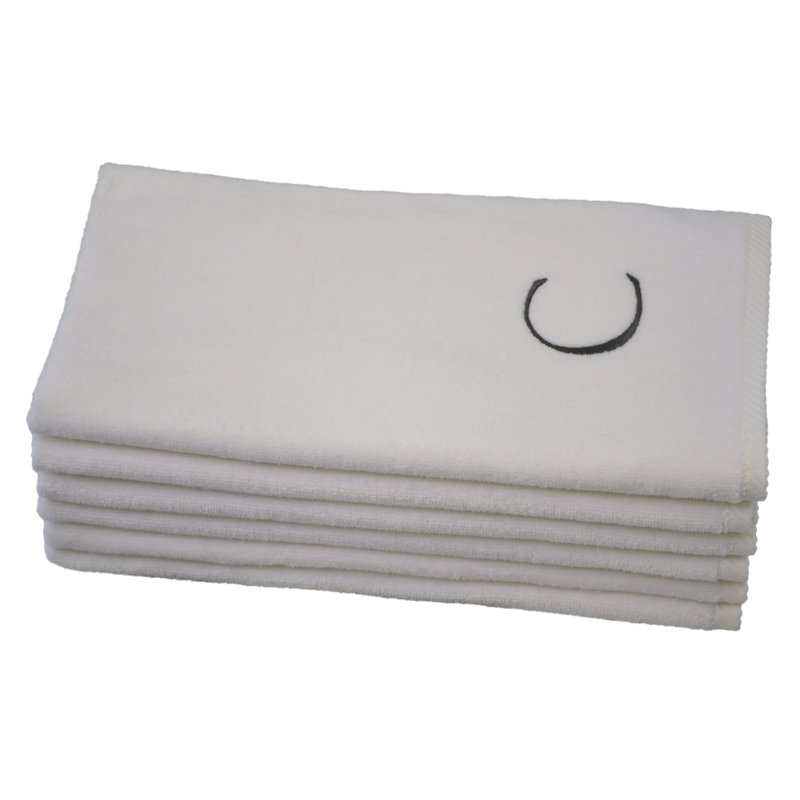 Bohanon Monogram Turkish Cotton Hand Towel, C