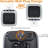 Ontel Handy Heater Turbo Heat 800W Wall Outlet Small Space Heater With Adjustable Thermostat, Programmable 12-Hour Timer, Auto Shut Off - Quiet  Space-Saving Ceramic Mini Heater (Packaging May Vary)