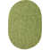 Tapis vert tressé Seline