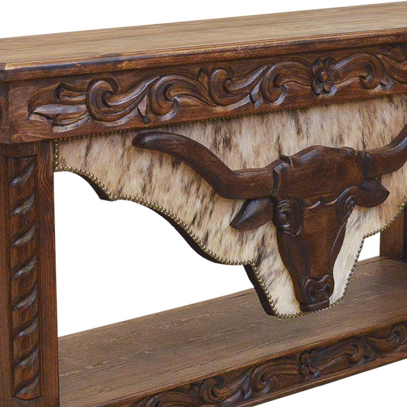 Commode d'appoint en bois massif