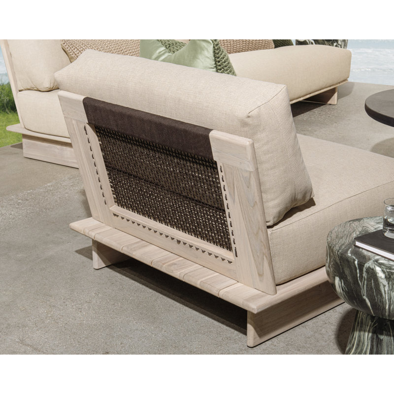 Livia Outdoor Teak Lounge Chair