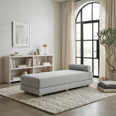  Méridienne escamotable avec grand lit en mousse à mémoire de forme Alon